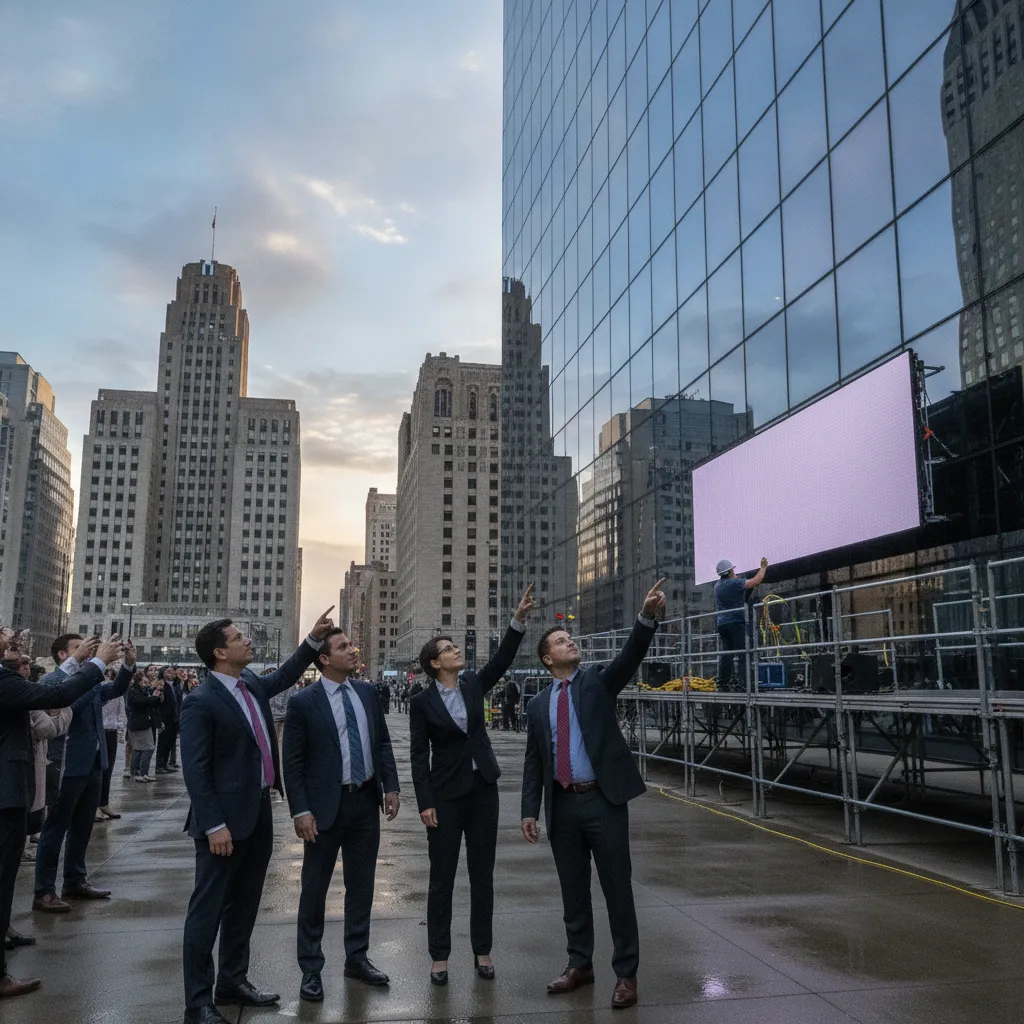 Detroit Giant Swaps Wall Street Tradition for Tech Hub Status