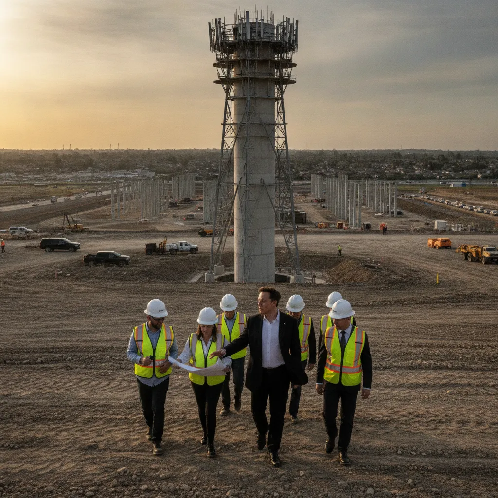 Elon Musk Eyes Ground Game as SpaceX Targets Massive US Tower Expansion